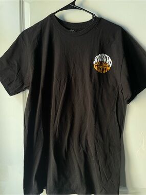 Black Graphic Short-Sleeve Men’s T-Shirt